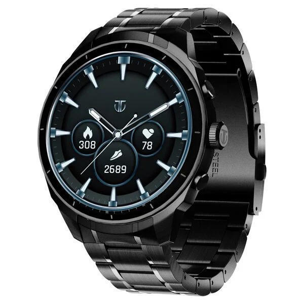 Picture of Titan Heritage Premium Smartwatch with All SS Design, 3.6 CM AMOLED Display, BT Calling, Advanced Chipset, Titan Health