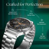 Picture of Titan Maestro Premium Metal Smartwatch with All SS construction, SingleSync BT Calling, Functional Crown