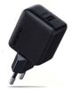 Picture of oraimo 18W Rapid Charge with Micro USB Cable Cannon 18S (OCW-5184E+M53) - Black