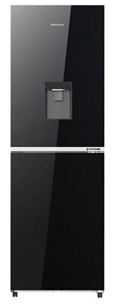 Picture of Hisense 270L Bottom Mount Glass Door Inverter Refrigerator with Dispenser (RB1G266NMB/BD3)