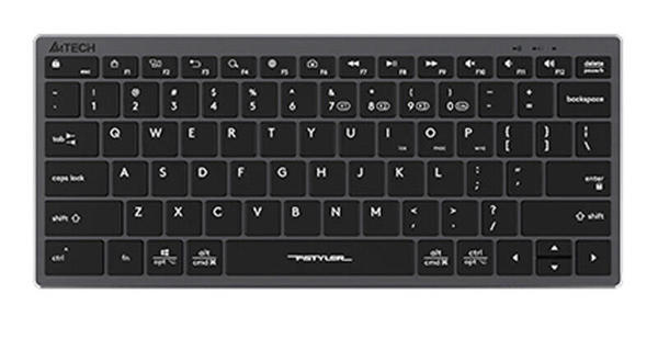 Picture of A4tech FBX51C Fstyler Scissor Switch Rechargeable Mini Wireless Keyboard