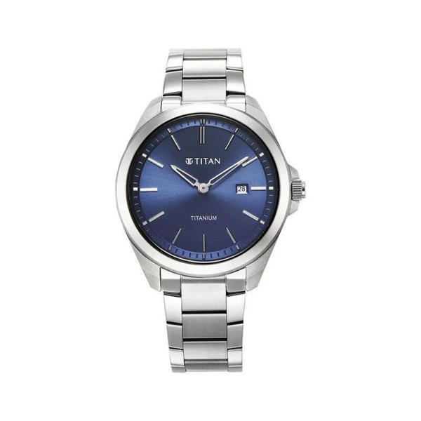 Picture of Titan Titanium Quartz Analog Watch for Men (90177TM01)