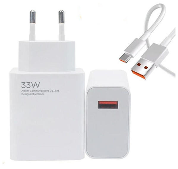 Picture of Xiaomi 33W Power Adapter Suit with Type-C Cable (MDY-11-EZ)