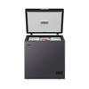 Picture of Haier 200L Glass Door Chest Freezer (HCF-230SGM)-Premium Ash Blue