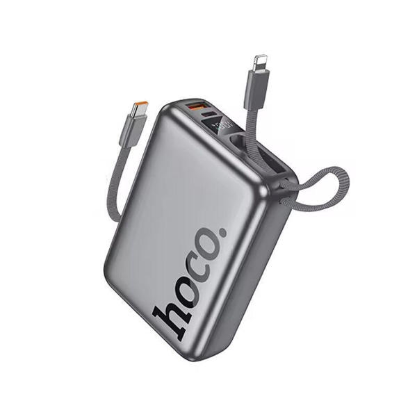 Picture of Hoco Eminete 20000mAh 22.5W+PD20W Power Bank with Built-in Cable (Q39)
