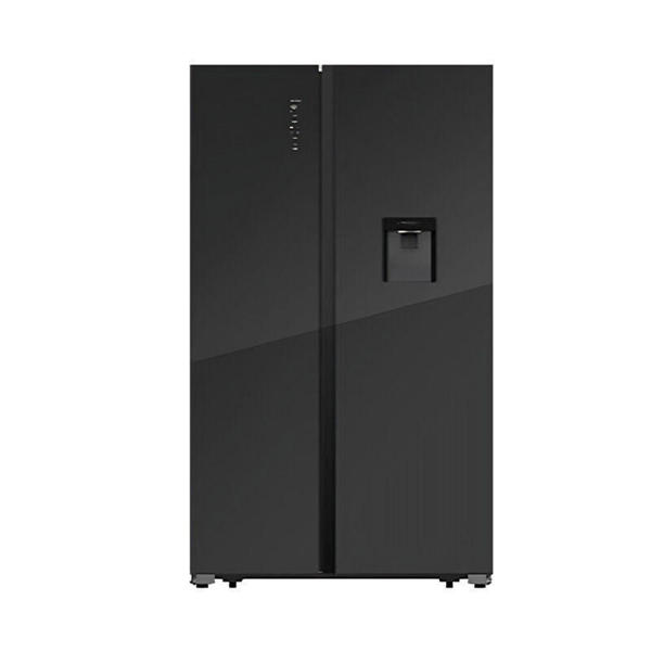 Picture of Hisense 580L Side-by-Side Glass Door Inverter Refrigerator (RS3G558NMB/BD3)