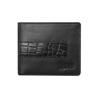 Picture of Black Elegance Croco Textured Leather Wallet For Men SB-W242
