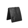 Picture of Black Elegance Croco Textured Leather Wallet For Men SB-W242
