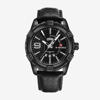 Picture of NAVIFORCE NF9117 PU Leather Analog Watch for Men - Black