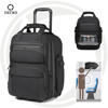 Picture of Ozuko 9699 Luxury Trolley Wheeled Laptop Bag Carry On Airport Bag with Wet Pocket & Shoe Bag for Travel with Anti-Theft Lock