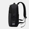 Picture of Golden Wolf GB00399 Laptop Business Travel Backpack - Black