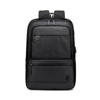 Picture of Golden Wolf GB00402 Water Resistant Laptop Business and Travel Backpack - Black
