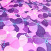 Picture of King Size Economic Winter Comforter with European Cube Design, 84*90 in / 7*7.5 ft (Purple Flower)