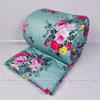Picture of King Size Premium Cube Design Twill Cotton Fabric Winter Comforter, 7*7.5 ft / 84*90 in (Classic Ash)