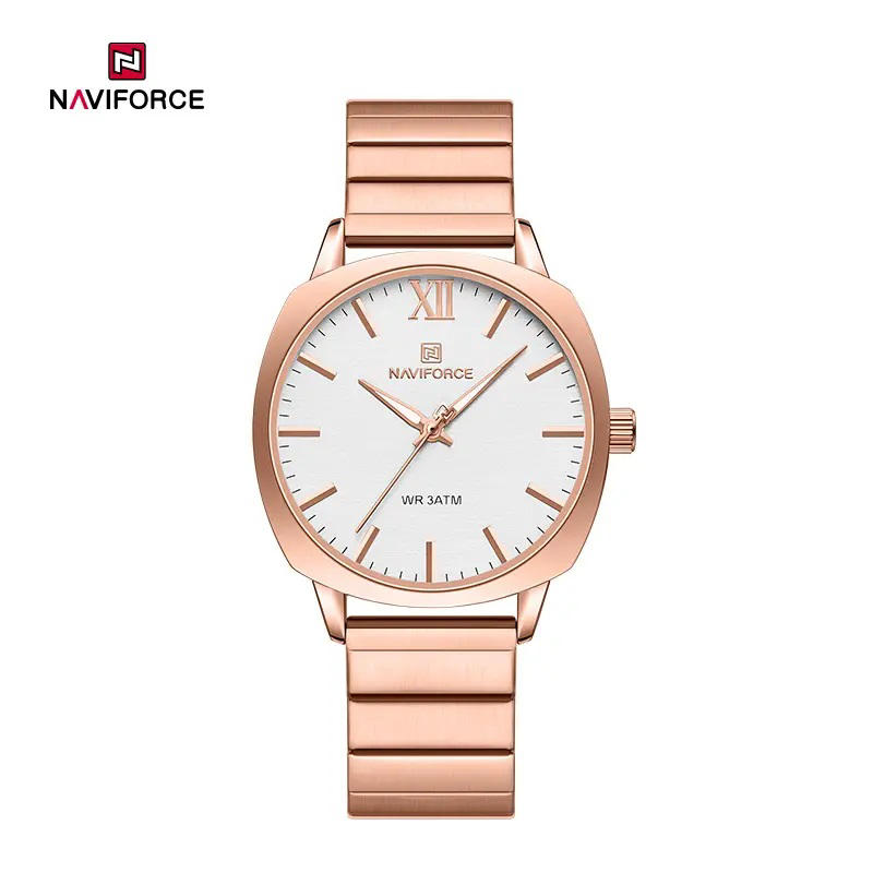 Rose Gold & White
