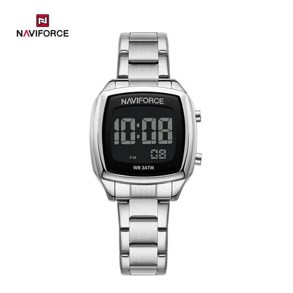 Picture of NAVIFORCE NF5047 Versatile Trendy Square Watch with LCD Movement Luminous Sports Waterproof Unisex Watches