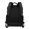 Picture of Ozuko 9820 Carry-On Luggage 2-Wheel Rolling TSA Approved Backpack with Trolley Bag for School Convenient Travel Bags - Black