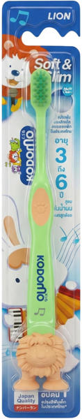 Picture of Kodomo Childrens Soft & Slim Toothbrush 3- 6 years