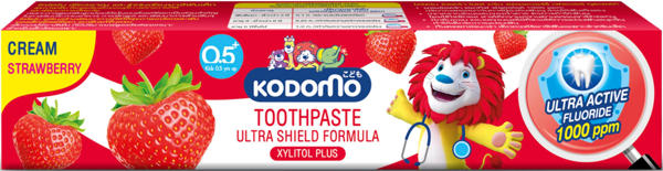 Picture of Kodomo Gel Toothpaste Strawberry 40 gm