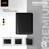 Picture of Zays Premium Leather Super Slim Card Holder - Handcrafted Durable Stylish - Credit And Debit Card Holder Slim card holder for Travel And Everyday Use (ZCW106-Black)
