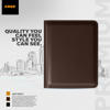 Picture of Zays Premium Leather Super Slim Card Holder - Handcrafted Durable Stylish - Credit And Debit Card Holder Slim card holder for Travel And Everyday Use (ZCW108-Chocolate)