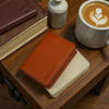 Picture of Zays Premium Leather Magnetic Card Holder - Slim and Eco-Friendly Mini Wallet for Unisex - Handmade Secure Compact and Stylish Design (ZCW110 - Brown - II)