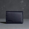 Picture of Zays Premium Leather Magnetic Card Holder - Slim and Eco-Friendly Mini Wallet for Unisex - Handmade Secure Compact and Stylish Design (ZCW111 - Navy)