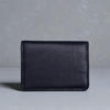 Picture of Zays Premium Leather Magnetic Card Holder - Slim and Eco-Friendly Mini Wallet for Unisex - Handmade Secure Compact and Stylish Design (ZCW111 - Navy)