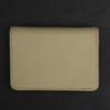 Picture of Zays Premium Leather Magnetic Card Holder - Slim and Eco-Friendly Mini Wallet for Unisex - Handmade Secure Compact and Stylish Design (ZCW114-Light Cream)