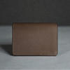 Picture of Zays Premium Leather Magnetic Card Holder - Slim and Eco-Friendly Mini Wallet for Unisex - Handmade Secure Compact and Stylish Design (ZCW117-Dark Cream)