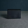 Picture of Zays Premium Leather Magnetic Card Holder - Slim and Eco-Friendly Mini Wallet for Unisex - Handmade Secure Compact and Stylish Design (ZCW120-Dark Grey)