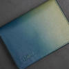Picture of Zays Premium Leather Magnetic Card Holder - Slim and Eco-Friendly Mini Wallet for Unisex - Handmade Secure Compact and Stylish Design (ZCW115 - Sky Mix)