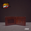 Picture of Zays Special Buy1 Get1 Offer - Premium Leather Belt and Wallet - Huge Savings on Quality Leather Accessories (ZSW107-ZMB102-Chocolate)