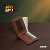 Picture of Zays Special Buy1 Get1 Offer - Premium Leather Belt and Wallet - Huge Savings on Quality Leather Accessories (ZSW123-ZMB102-Chocolate)