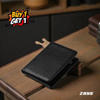 Picture of Zays Special Buy1 Get1 Offer - Premium Leather Belt and Wallet - Huge Savings on Quality Leather Accessories (ZSW126-ZMB101-Black)