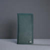 Picture of Zays Handcrafted Premium Eco Friendly Leather Long Wallet for Mobile and Many things - Slim Durable and Stylish Wallet for Unisex - Top-Grain Leather Compact and Lightweight (ZLW109-Bottle Green)