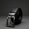 Picture of Zays Handcrafted Genuine Leather Belt for Men – Premium Quality, Adjustable, Stylish & Durable (BS103-BC101-Black)