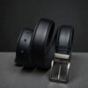 Picture of Zays Handcrafted Genuine Leather Belt for Men – Premium Quality, Adjustable, Stylish & Durable (BS103-BC101-Black)