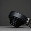 Picture of Zays Handcrafted Genuine Leather Belt for Men – Premium Quality, Adjustable, Stylish & Durable (BS103-BC102-Black)