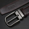Picture of Zays Handcrafted Genuine Leather Belt for Men – Premium Quality, Adjustable, Stylish & Durable (BS104-BC102-Chocolate)