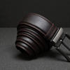 Picture of Zays Handcrafted Genuine Leather Belt for Men – Premium Quality, Adjustable, Stylish & Durable (BS104-BC102-Chocolate)