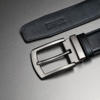 Picture of Zays Handcrafted Genuine Leather Belt for Men – Premium Quality, Adjustable, Stylish & Durable (BS103-BC103-Black)