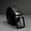Picture of Zays Handcrafted Genuine Leather Belt for Men – Premium Quality, Adjustable, Stylish & Durable (BS103-BC103-Black)