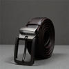 Picture of Zays Handcrafted Genuine Leather Belt for Men – Premium Quality, Adjustable, Stylish & Durable (BS104-BC103-Chocolate)
