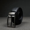 Picture of Zays Handcrafted Leather Belt for Men - Full-Grain Cowhide Adjustable Fit Stylish and Long-Lasting Designed for Office Traditional and Casual Use - Sweat-Resistant Anti-Crack Build Ideal for Daily Wear BS103-BC117-Black
