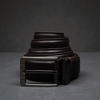 Picture of Zays Handcrafted Leather Belt for Men - Full-Grain Cowhide Adjustable Fit Stylish and Long-Lasting Designed for Office Traditional and Casual Use - Sweat-Resistant Anti-Crack Build Ideal for Daily Wear BS104-BC117-Chocolate