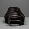 Picture of Zays Handcrafted Leather Belt for Men - Full-Grain Cowhide Adjustable Fit Stylish and Long-Lasting Designed for Office Traditional and Casual Use - Sweat-Resistant Anti-Crack Build Ideal for Daily Wear BS104-BC118-Chocolate