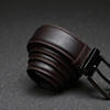 Picture of Zays Handcrafted Leather Belt for Men - Full-Grain Cowhide Adjustable Fit Stylish and Long-Lasting Designed for Office Traditional and Casual Use - Sweat-Resistant Anti-Crack Build Ideal for Daily Wear BS104-BC118-Chocolate