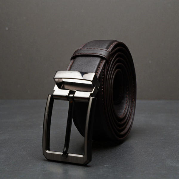 Picture of Zays Handcrafted Leather Belt for Men - Full-Grain Cowhide Adjustable Fit Stylish and Long-Lasting Designed for Office Traditional and Casual Use - Sweat-Resistant Anti-Crack Build Ideal for Daily Wear BS104-BC119-Chocolate