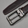 Picture of Zays Handcrafted Leather Belt for Men - Full-Grain Cowhide Adjustable Fit Stylish and Long-Lasting Designed for Office Traditional and Casual Use - Sweat-Resistant Anti-Crack Build Ideal for Daily Wear BS104-BC119-Chocolate
